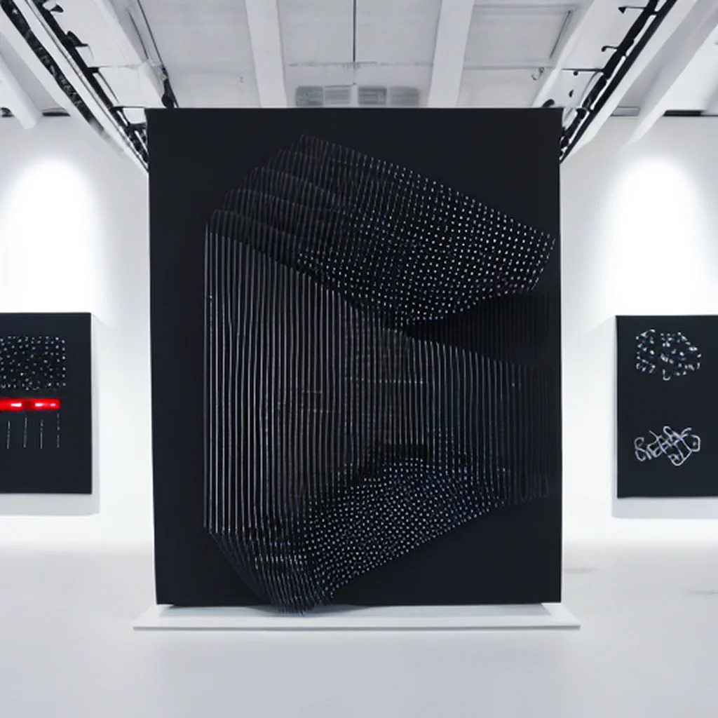 Artistic representation for Exhibition on algorithmic music at epfl pavilions here is an example of a title that fits the description: algorithmic music: the future of sound?