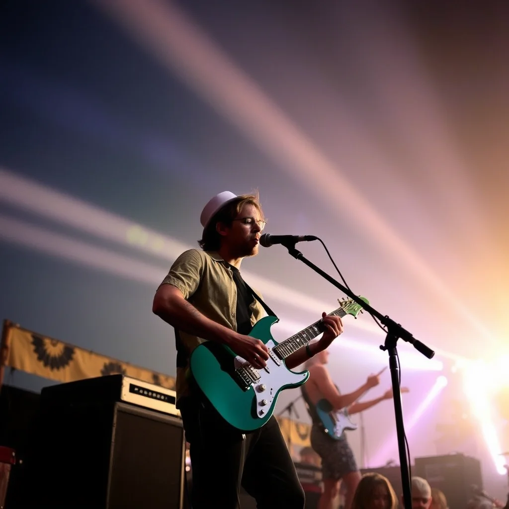 Artistic representation for Chappell roan electrifies lollapalooza: a front-of-house experience