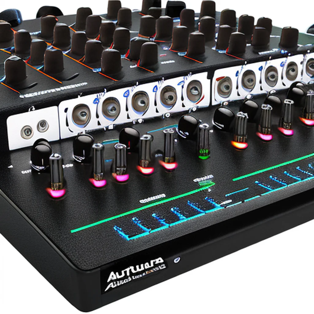 Artistic representation for Arturia AudioFuse 16Rig Audio Interface Review : So Many Inputs, So Little Noise