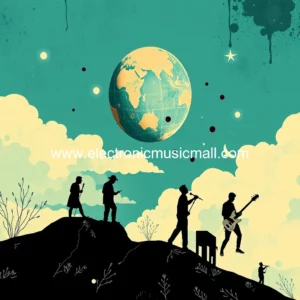 Artistic representation for Notts music project: ready to claim big on world mental health day with album launch