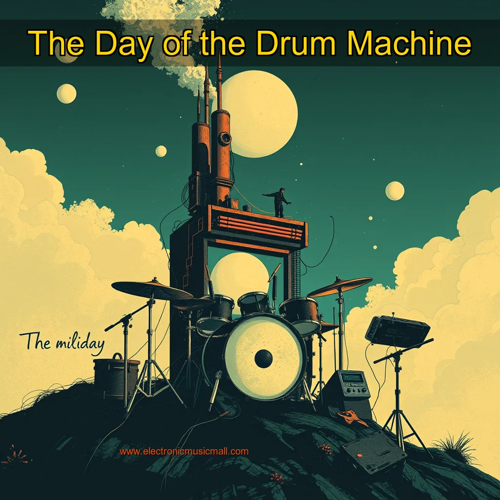 Artistic representation for The Day of the Drum Machine