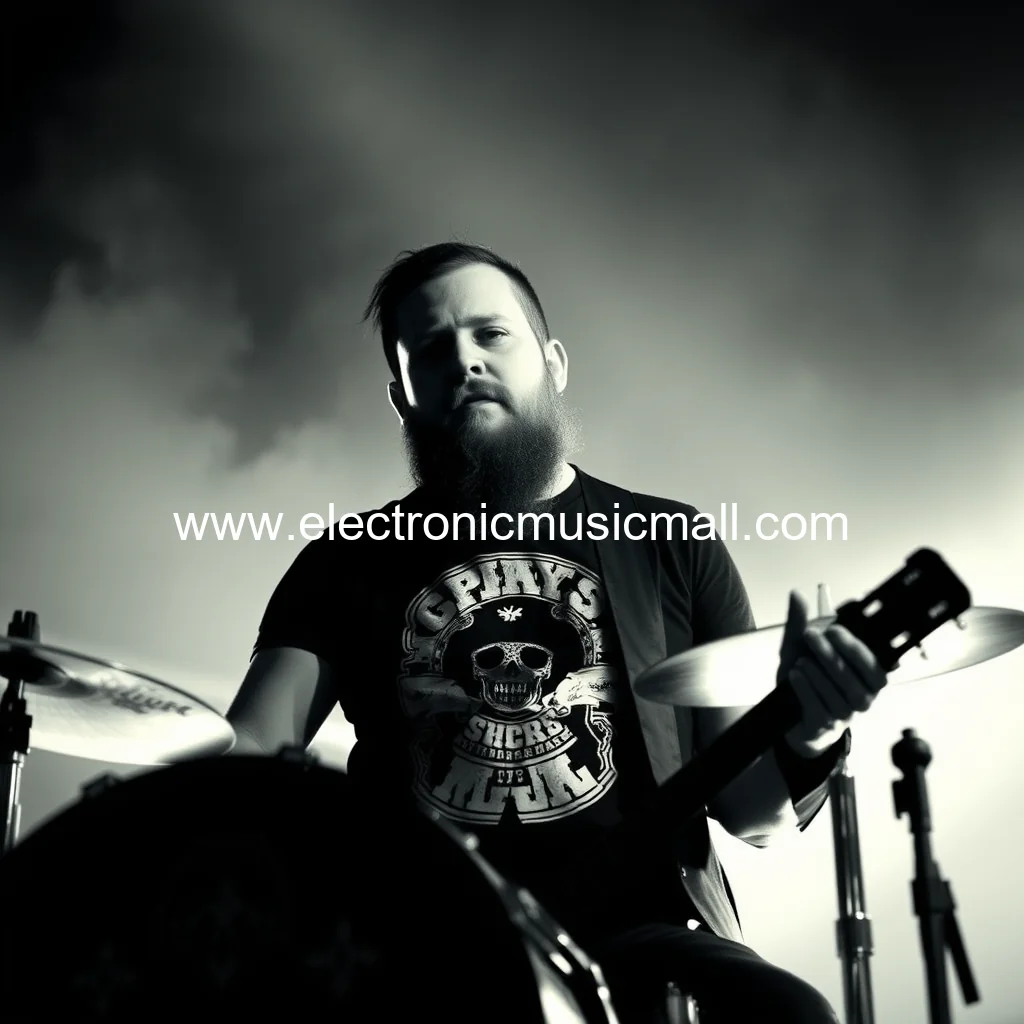 Artistic representation for Bob Bryar ex My Chemical Romance drummer dies aged 44