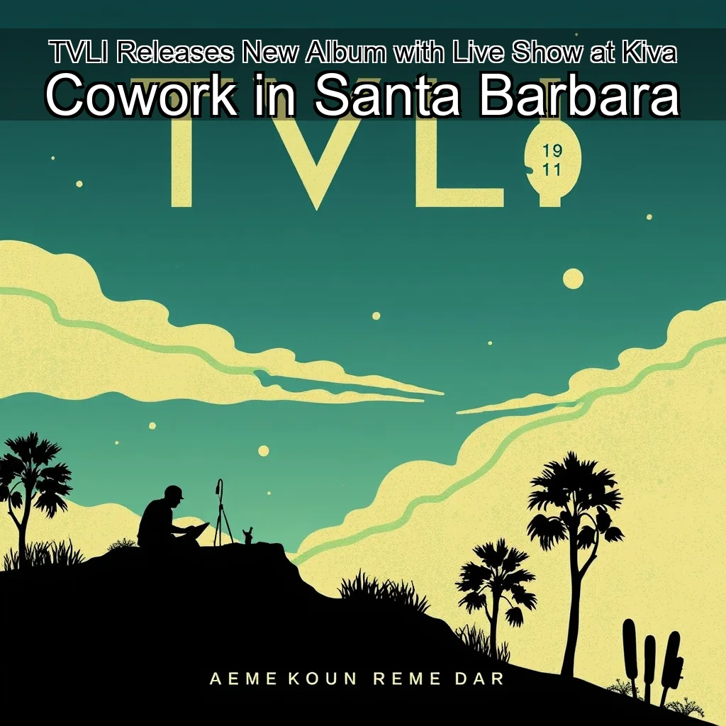 Artistic representation for TVLI Releases New Album with Live Show at Kiva Cowork in Santa Barbara
