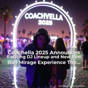 Artistic representation for Coachella 2025 Announces Exciting DJ Lineup and New Red Bull Mirage Experience The Sentinel Newspaper