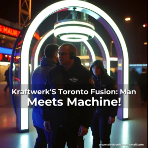 Artistic representation for Kraftwerk'S Toronto Fusion: Man Meets Machine!
