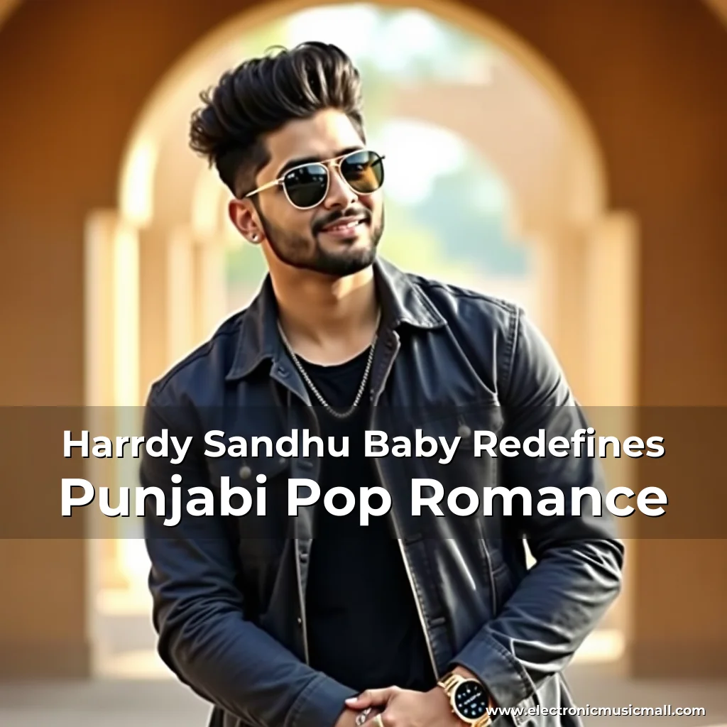 Artistic representation for Harrdy Sandhu Baby Redefines Punjabi Pop Romance