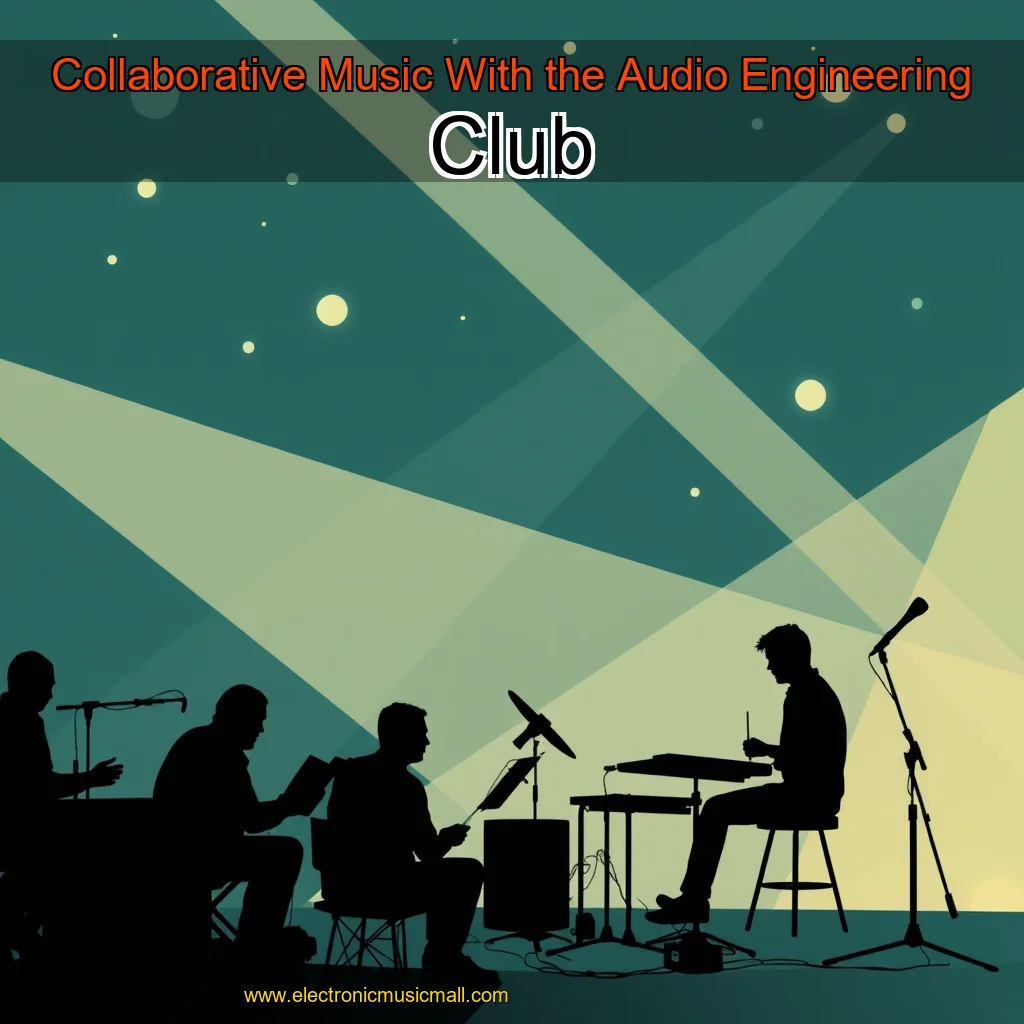 Artistic representation for Collaborative Music With the Audio Engineering Club