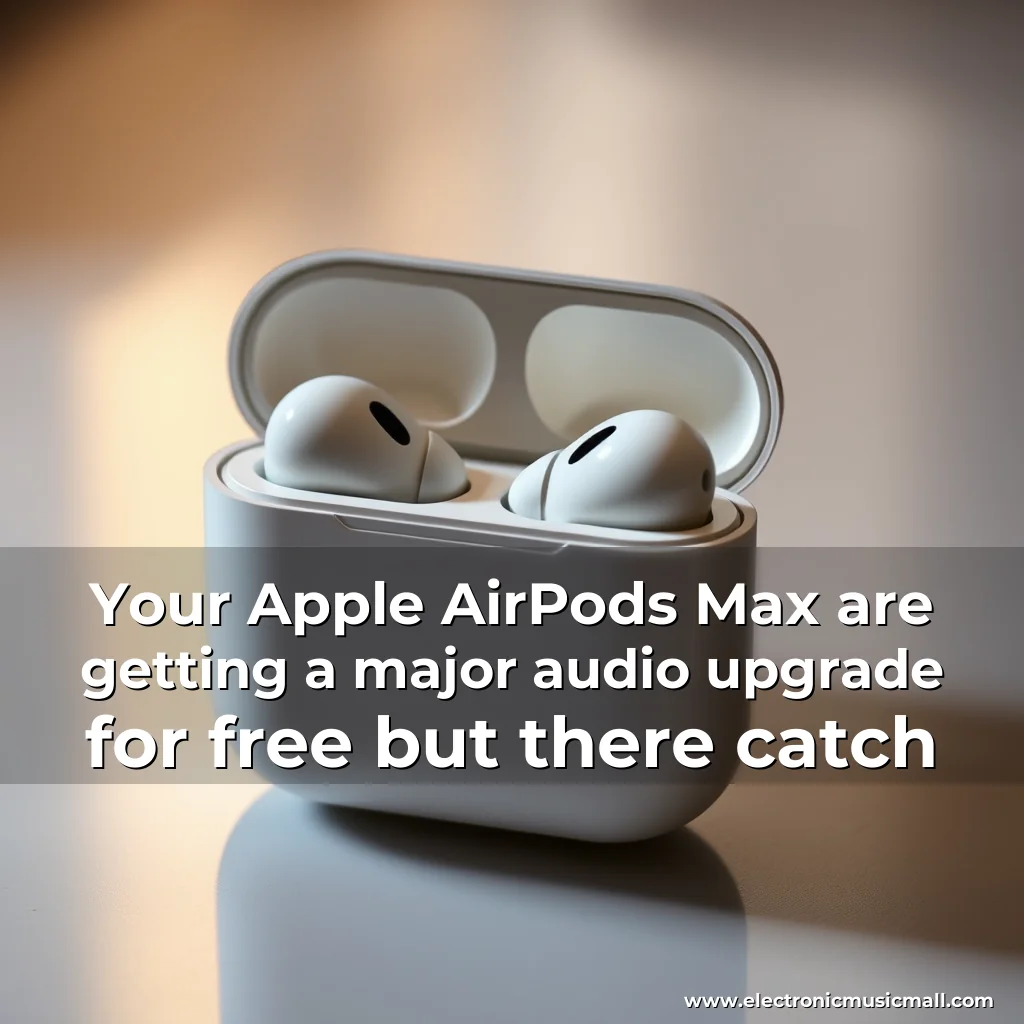 Artistic representation for Your Apple AirPods Max are getting a major audio upgrade for free but there catch