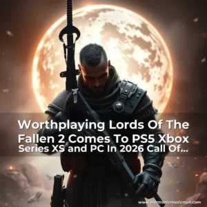 Artistic representation for Worthplaying Lords Of The Fallen 2 Comes To PS5 Xbox Series XS and PC In 2026 Call Of Duty Composer Walter Mair On Board