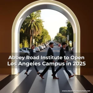 Artistic representation for Abbey Road Institute to Open Los Angeles Campus in 2025