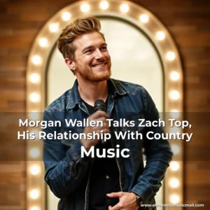 Artistic representation for Morgan Wallen Talks Zach Top, His Relationship With Country Music