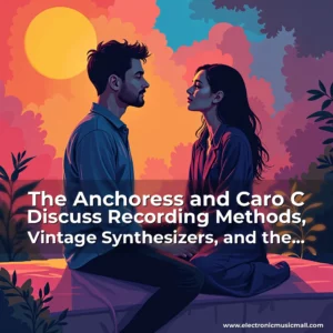 Artistic representation for The Anchoress and Caro C Discuss Recording Methods, Vintage Synthesizers, and the MPG Awards