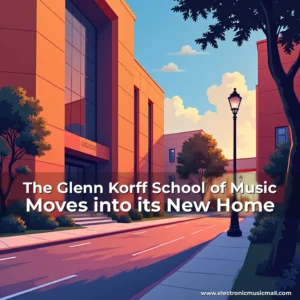 Artistic representation for The Glenn Korff School of Music Moves into its New Home