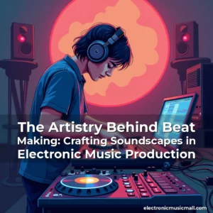 Artistic representation for The Artistry Behind Beat Making: Crafting Soundscapes in Electronic Music Production