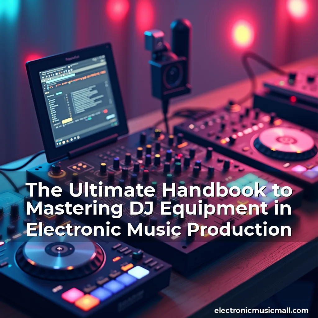 Artistic representation for The Ultimate Handbook to Mastering DJ Equipment in Electronic Music Production
