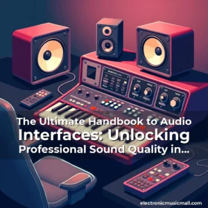 Artistic representation for The Ultimate Handbook to Audio Interfaces: Unlocking Professional Sound Quality in Your Studio