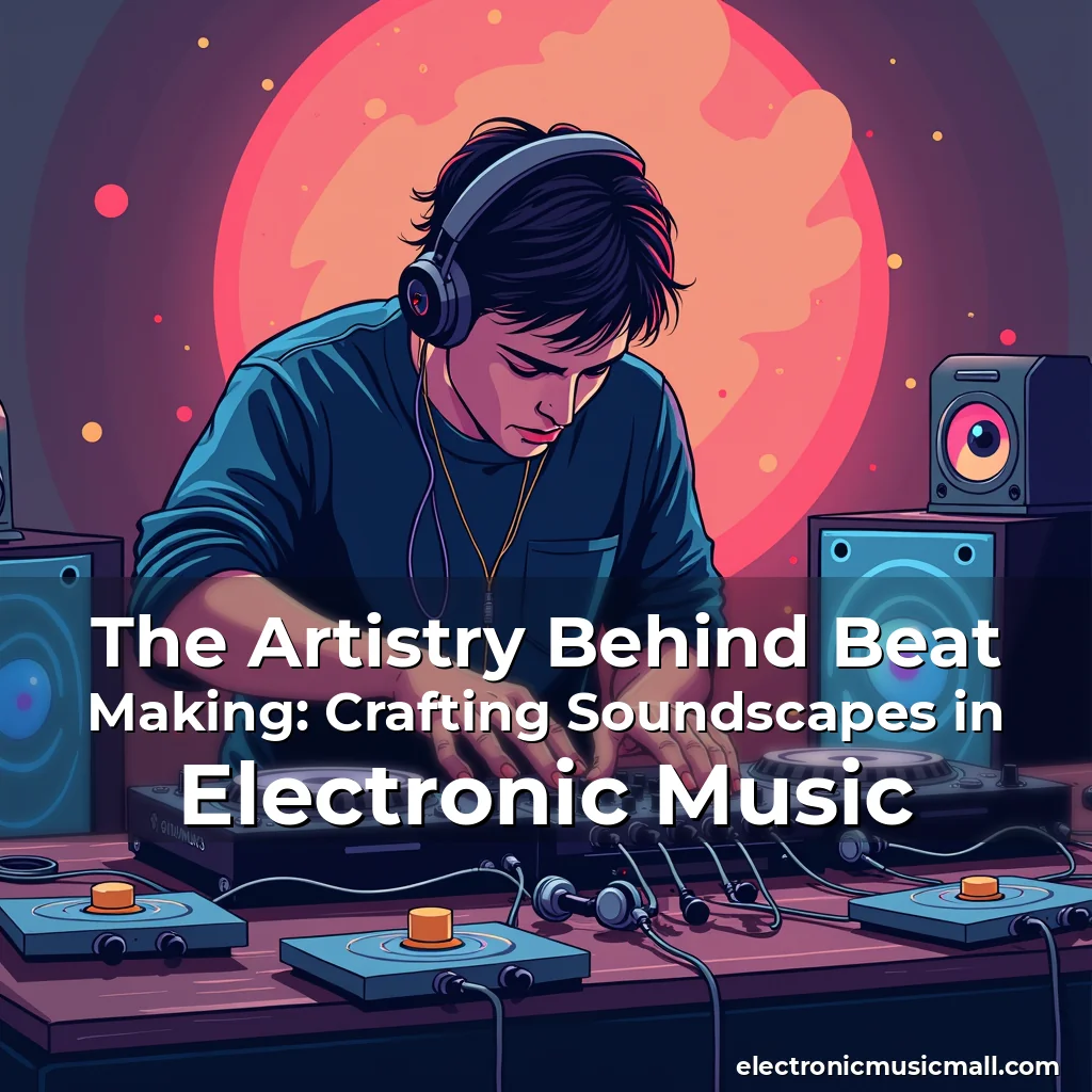 Artistic representation for The Artistry Behind Beat Making: Crafting Soundscapes in Electronic Music
