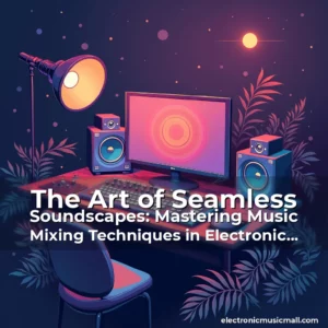 Artistic representation for The Art of Seamless Soundscapes: Mastering Music Mixing Techniques in Electronic Production