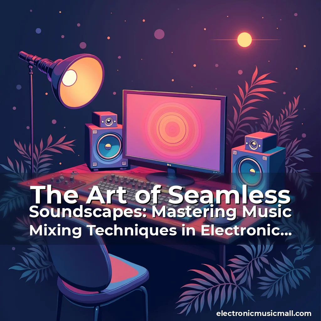 Artistic representation for The Art of Seamless Soundscapes: Mastering Music Mixing Techniques in Electronic Production