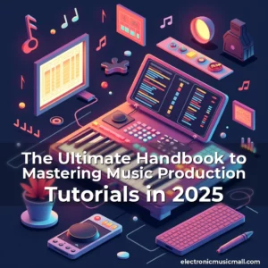 Artistic representation for The Ultimate Handbook to Mastering Music Production Tutorials in 2025
