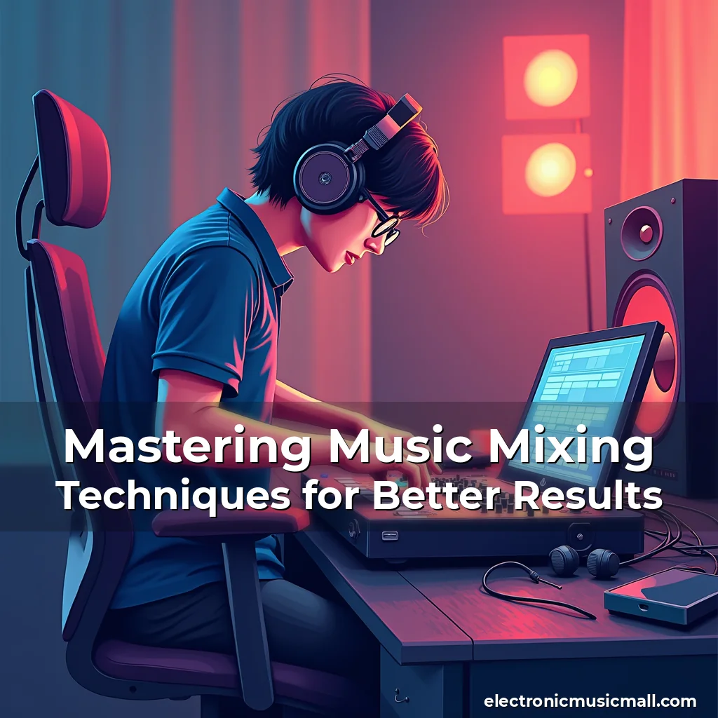 Artistic representation for Mastering Music Mixing Techniques for Better Results
